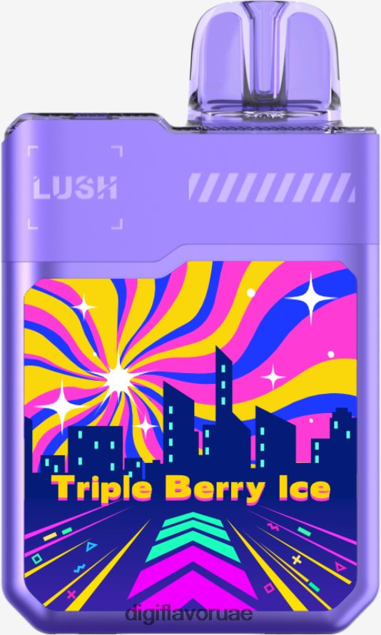 Digiflavor Geekbar LUSH المستهلكات ثلج التوت الثلاثي J0T2H63 | Digiflavor Dubai