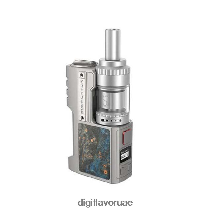 Digiflavor Z1 SBS عدة مع صفارة الإنذار 3 gta خشب الطعن الرمادي الفضي J0T2H6112 | Digiflavor Abu Dhabi