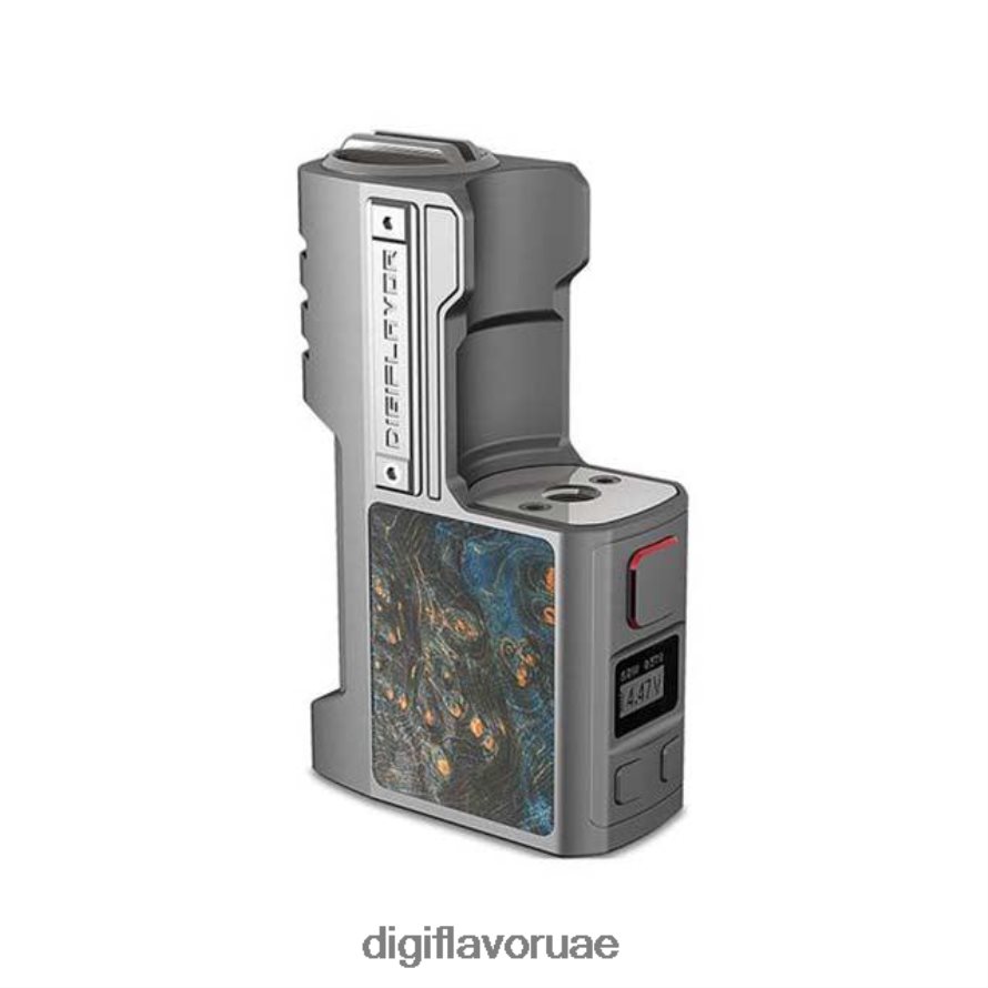 Digiflavor Z1 SBS مود 80 واط خشب الطعن الرمادي الفضي J0T2H6108 | Digiflavor Geekvape